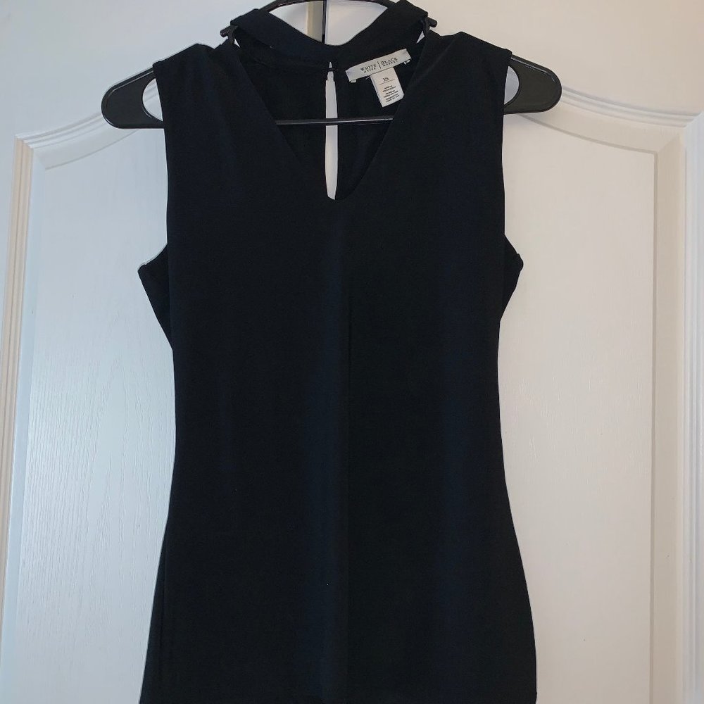 Black dress tank top